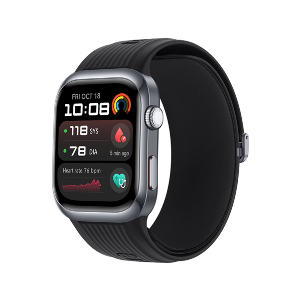 HUAWEI WATCH D2, Curea Black Fluoroelastomer