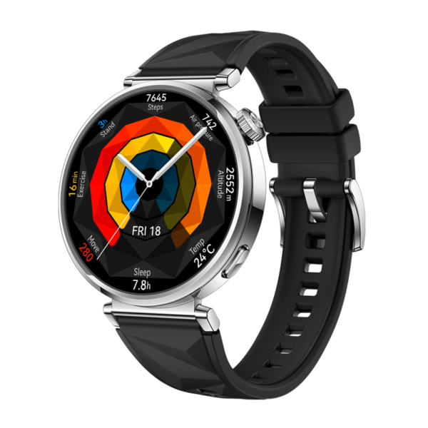 HUAWEI WATCH GT 5 41mm, Curea Black Fluoroelastomer