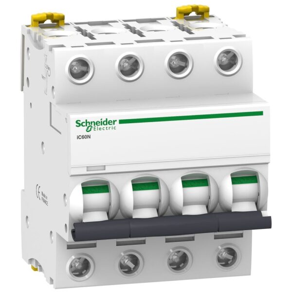 Siguranta automata Acti9 Ic60N 4P 20A 6kA curba B Schneider A9F73420