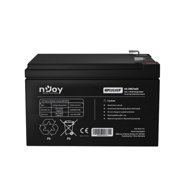 Acumulator AGM nJoy GP12122F