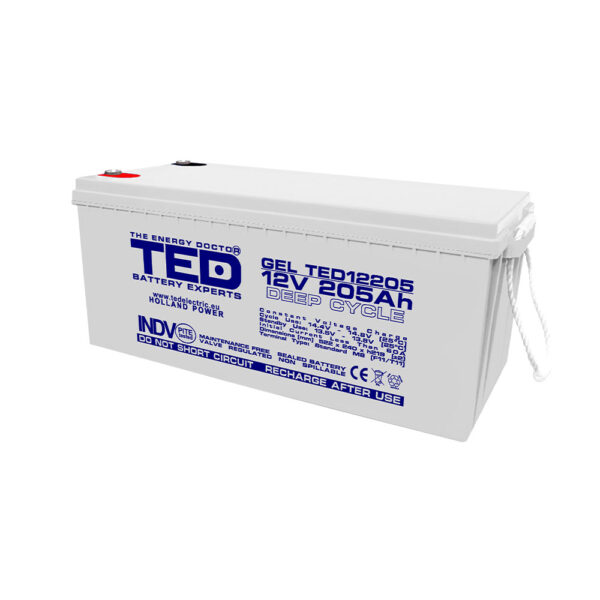 Acumulator GEL TED DEEP CYCLE TED003522