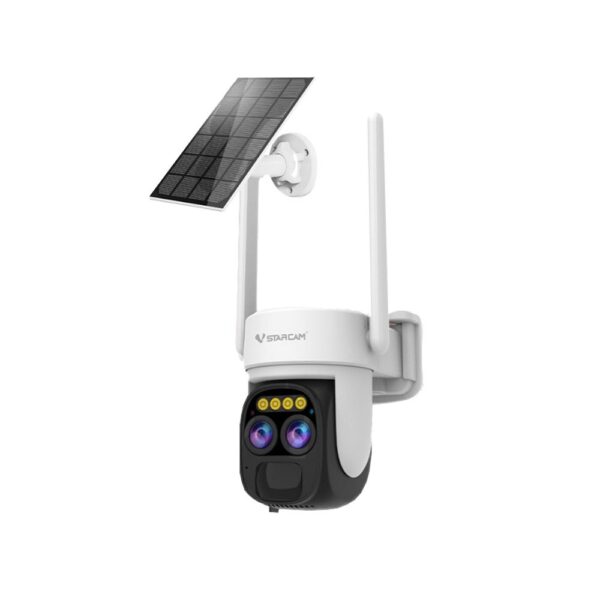 Camera supraveghere rotativa wireless WiFi PTZ Speed Dome cu lentila duala Vstarcam Full Color CB67D