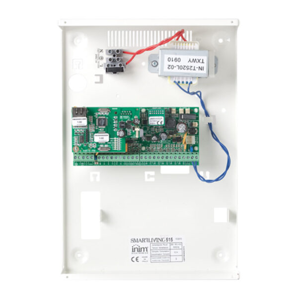 Centrala alarma antiefractie Inim SmartLiving 515 cu cutie metalica si traf
