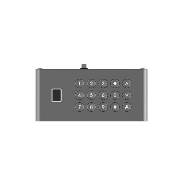 Cititor biometric de exterior cu tastatura Hikvision DS-KDM9633-FKP