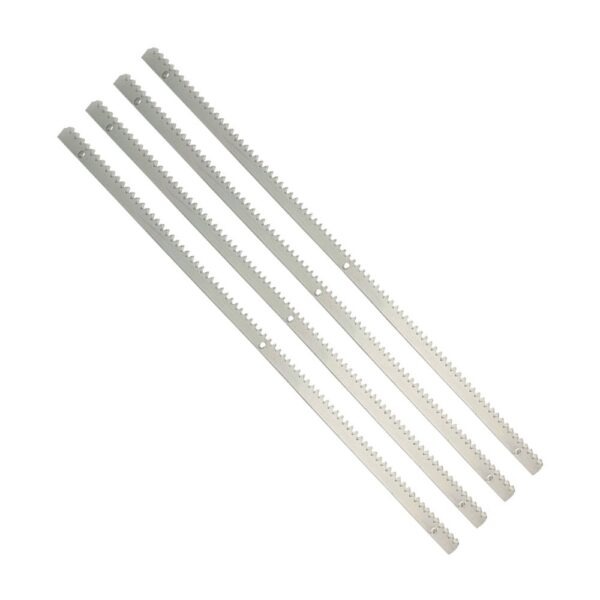Set 4 bucati Cremaliera metalica zincata Motorline CRM4