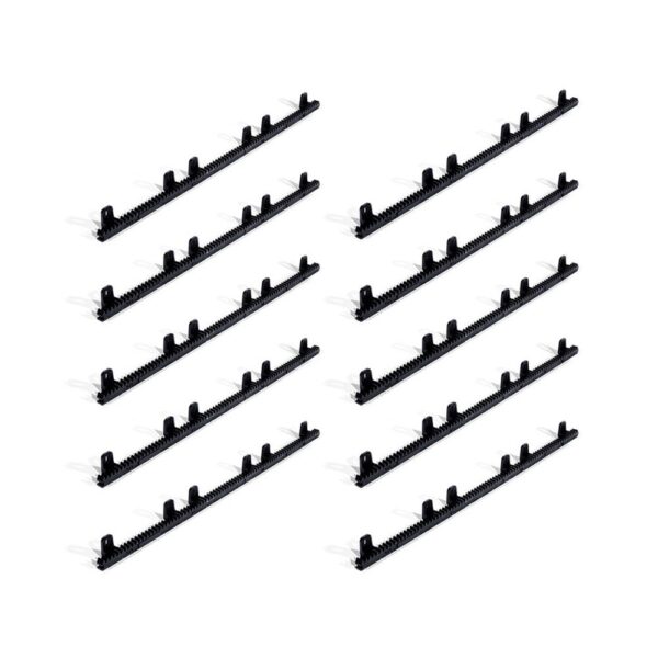 Set 10 bucati Cremaliera din teflon cu insertie metalica Motorline CRM5