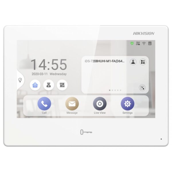 POST INTERIOR CU ANDROID 7INCH WiFi Hikvision DS-KH9310-WTE1(B)