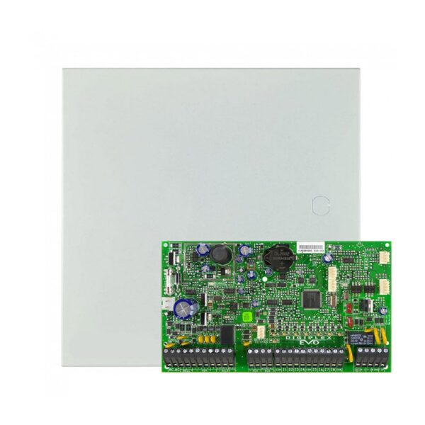 Centrala alarma antiefractie Paradox Digiplex EVO192 cu carcasa metalica cu traf