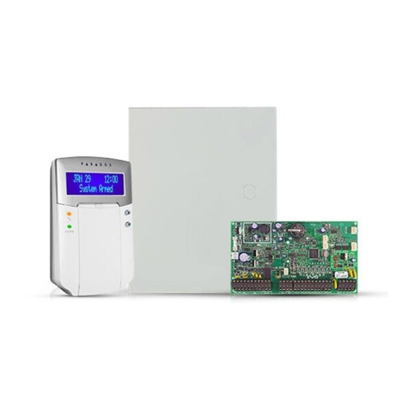 Centrala alarma antiefractie Paradox Digiplex EVOHD cu tastatura K641+ si carcasa