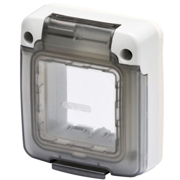 Capac etans 2 module IP65 Gewiss System GW27403, gri