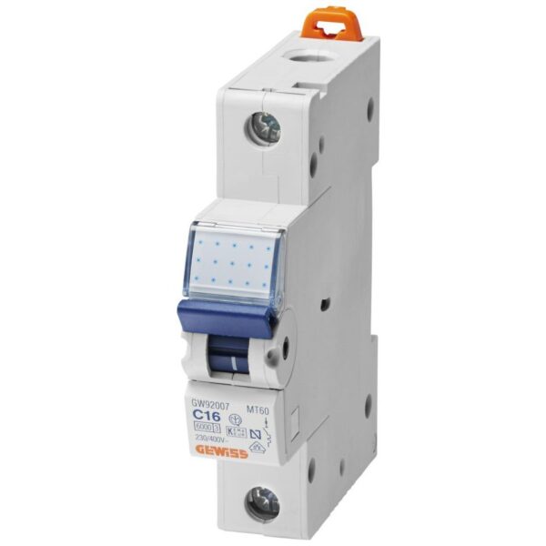 Siguranta automata 1P 10A curba B 4.5kA Gewiss GW92306