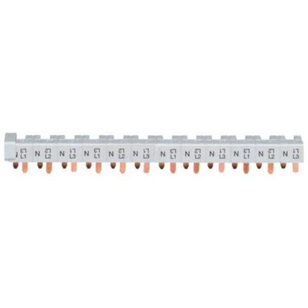 Busbar impartire faze pt. sigurante P+N Hager KBN663A