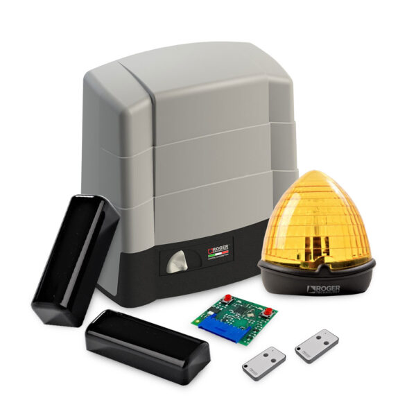 Kit automatizare poarta culisanta Roger Technology BG/1504 HS