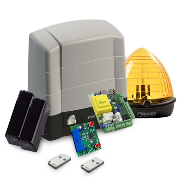 Kit automatizare poarta culisanta Roger Technology Kit G30/1804