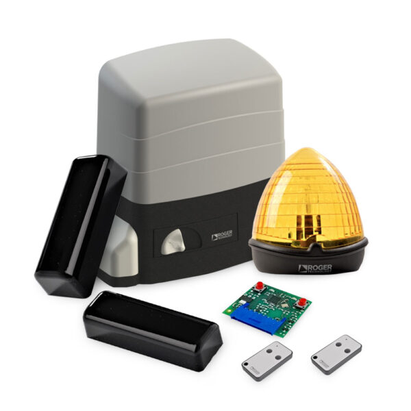 Kit automatizare poarta culisanta Roger Technology R30/1205