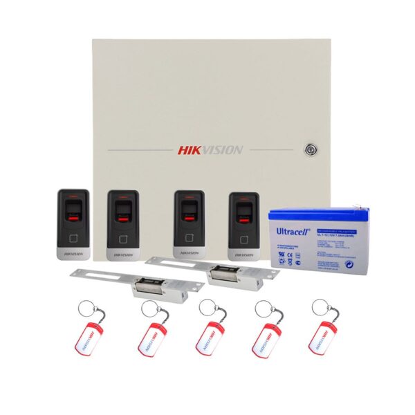 Sistem control acces Hikvision KIT-2UBAC