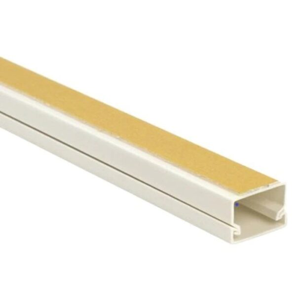 Bara 2 ml canal cablu PVC alb cu adeziv 60x40mm CanaLUX KO-C60X40A