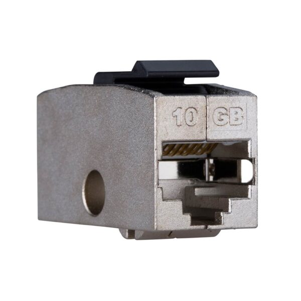 Modul cupla RJ45 ecranat SCHRACK TOOLLESS LINE HSEMRKRGWS