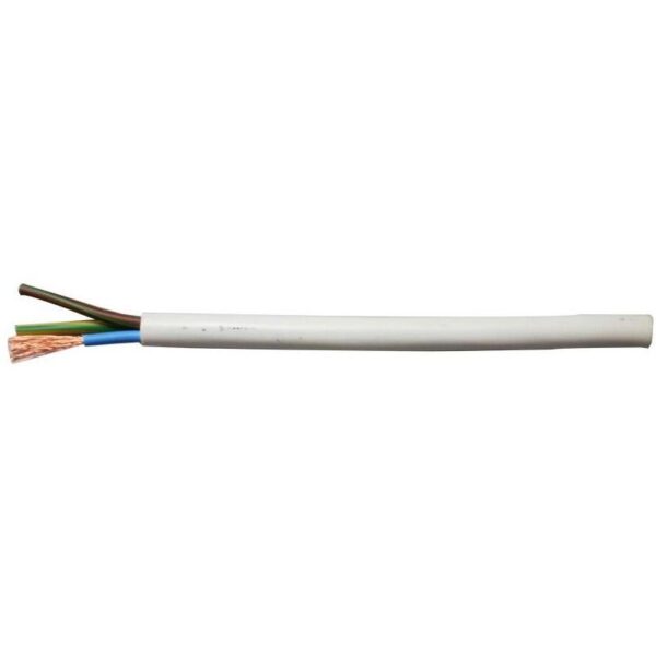 Cablu electric litat (multifilar) de cupru MYYM / H05VV-F 3x1 / 10m