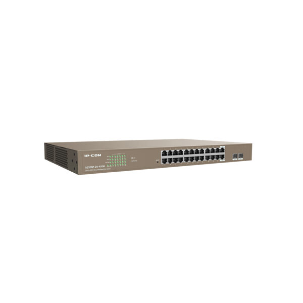 Switch 24 porturi Gigabit IP-COM G3326P-24-410W