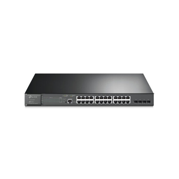 Switch 28 porturi Gigabit JetStream TP-Link TL-SG3428MP